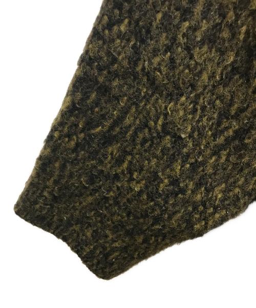 CLANE（クラネ）CLANE (クラネ) ミックスシャギーレディーコート カーキ サイズ:Sの古着・服飾アイテム