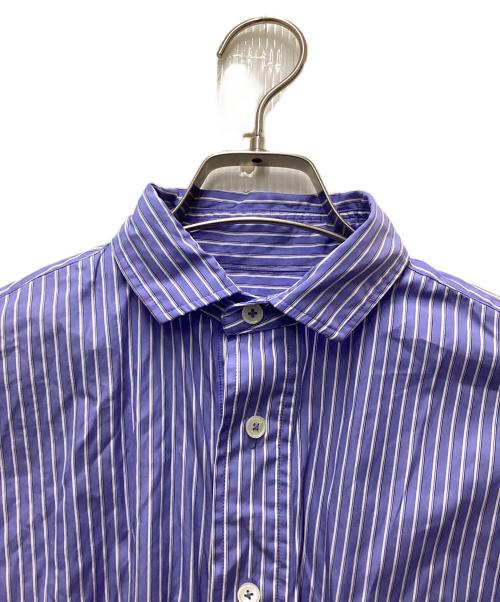 ticca（ティッカ）ticca (ティッカ) スクエアスリットチュニックシャツ ブルー サイズ:FREEの古着・服飾アイテム