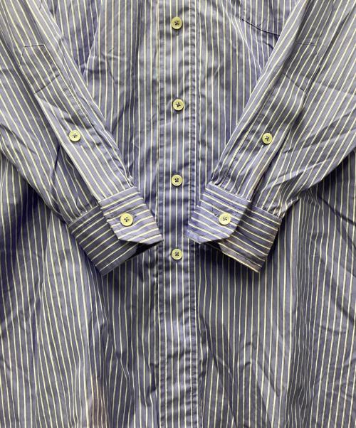 ticca（ティッカ）ticca (ティッカ) スクエアスリットチュニックシャツ ブルー サイズ:FREEの古着・服飾アイテム