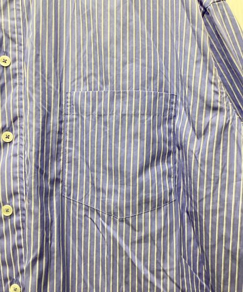 ticca（ティッカ）ticca (ティッカ) スクエアスリットチュニックシャツ ブルー サイズ:FREEの古着・服飾アイテム