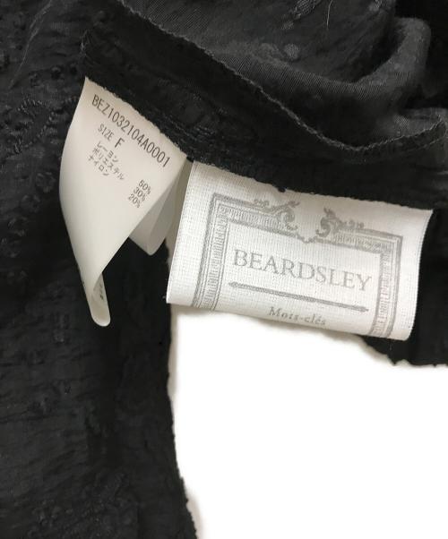 BEARDSLEY（ビアズリー）BEARDSLEY (ビアズリー) ペイズリージャガードブラウス ブラック サイズ:FREEの古着・服飾アイテム