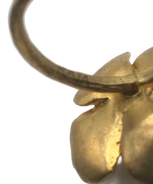 KAJA BIJOUX（カジャ・ビジュー）KAJA BIJOUX (カジャ・ビジュー) フラワーリング ゴールド サイズ:無しの古着・服飾アイテム