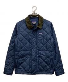 Patagonia（パタゴニア）の古着「Diamond Quilted Jacket」｜ネイビー