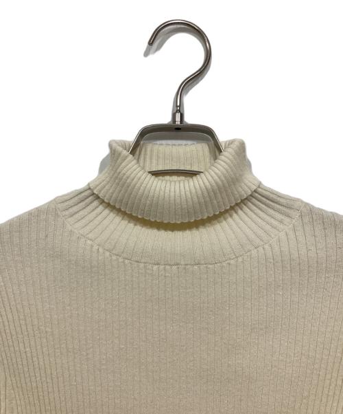 TODAYFUL（トゥデイフル）TODAYFUL (トゥデイフル) Flarecuffs Rib Knit ベージュ サイズ:Fの古着・服飾アイテム