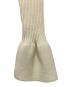 中古・古着 TODAYFUL (トゥデイフル) Flarecuffs Rib Knit ベージュ サイズ:F：6000円