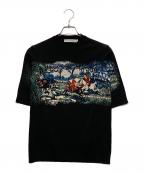 Christian Diorクリスチャン ディオール）の古着「総柄サマーニット」｜ブラック