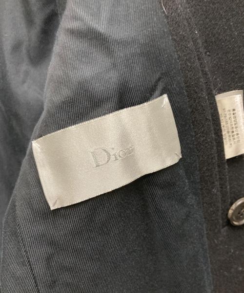 DIOR HOMME（ディオール オム）Dior Homme (ディオール オム) Pコート ブラック サイズ:44の古着・服飾アイテム