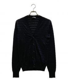 DIOR HOMME（ディオール オム）の古着「デザインカーディガン」｜ブラック