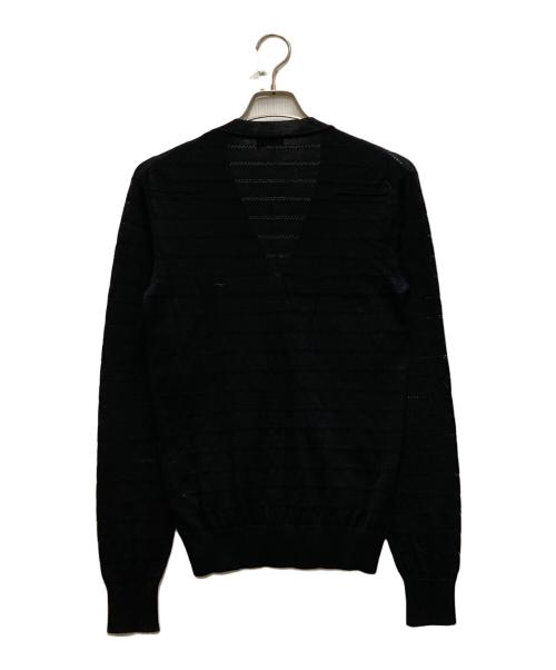 DIOR HOMME（ディオール オム）DIOR HOMME (ディオール オム) デザインカーディガン ブラック サイズ:XSの古着・服飾アイテム