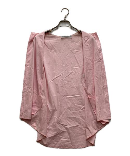 Christian Dior（クリスチャン ディオール）Christian Dior (クリスチャン ディオール) ノースリーブシャツ ピンク サイズ:38の古着・服飾アイテム
