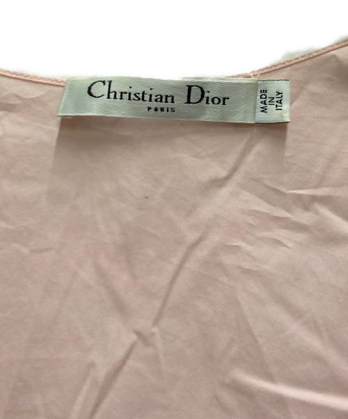 Christian Dior（クリスチャン ディオール）Christian Dior (クリスチャン ディオール) ノースリーブシャツ ピンク サイズ:38の古着・服飾アイテム