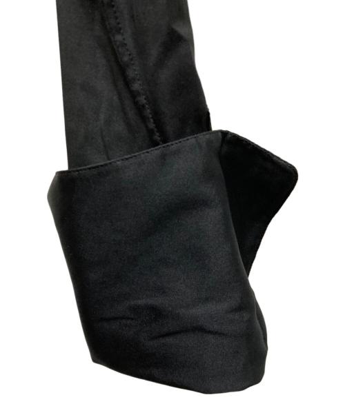 CELINE（セリーヌ）CELINE (セリーヌ) 丸襟シャツ ブラック サイズ:36の古着・服飾アイテム
