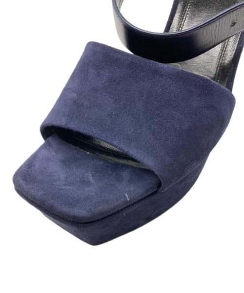 CELINE（セリーヌ）CELINE (セリーヌ) Wedge Sandal ネイビー サイズ:37.5の古着・服飾アイテム