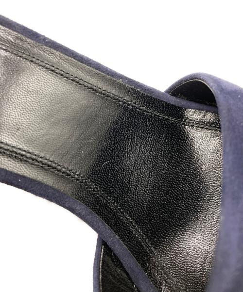 CELINE（セリーヌ）CELINE (セリーヌ) Wedge Sandal ネイビー サイズ:37.5の古着・服飾アイテム