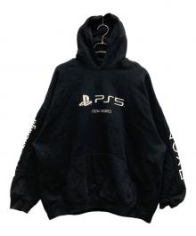 BALENCIAGA（バレンシアガ）の古着「Playstation Boxy Hoodie」｜ブラック
