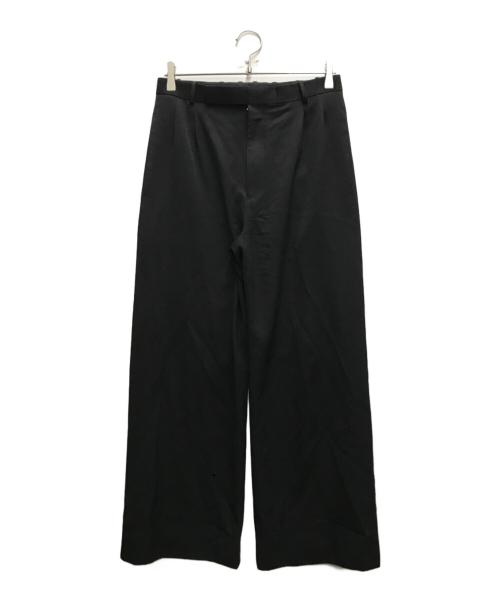 H BEAUTY&YOUTH（エイチ ビューティー&ユース）H BEAUTY&YOUTH (エイチ ビューティー&ユース) 2タックスラックス ブラック サイズ:Ｓの古着・服飾アイテム