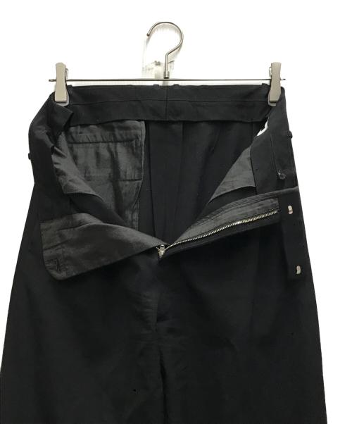 H BEAUTY&YOUTH（エイチ ビューティー&ユース）H BEAUTY&YOUTH (エイチ ビューティー&ユース) 2タックスラックス ブラック サイズ:Ｓの古着・服飾アイテム