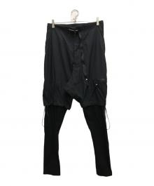 NILoS（ニルズ）の古着「レイヤードショーツ」｜ブラック