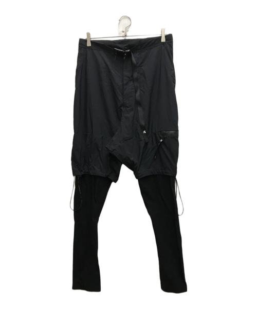 NILoS（ニルズ）NILoS (ニルズ) レイヤードショーツ ブラック サイズ:2の古着・服飾アイテム