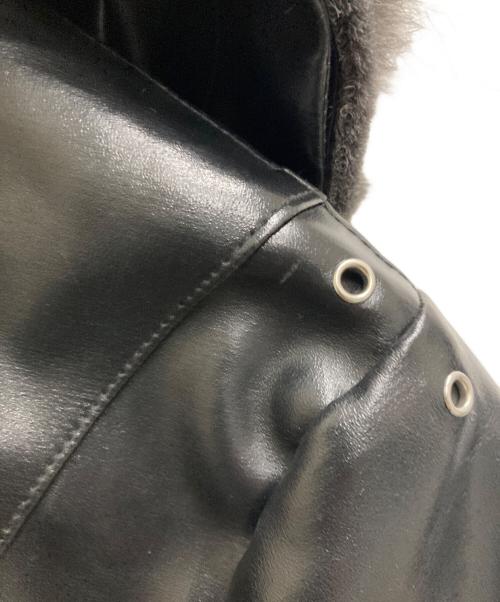 cozy worldwide（コジー ワールドワイド）cozy worldwide (コジー ワールドワイド) KNIGHT CLUB LEATHER JACKET ブラック サイズ:Lの古着・服飾アイテム