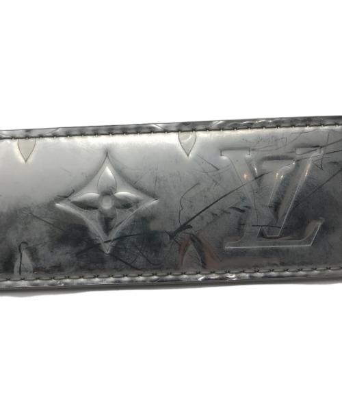 LOUIS VUITTON（ルイ ヴィトン）LOUIS VUITTON (ルイ ヴィトン) サンチュール LVイニシャル ベルト シルバー サイズ:90/36の古着・服飾アイテム