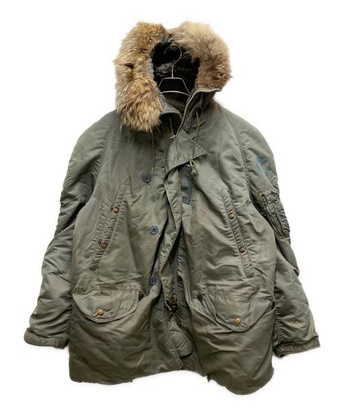 US AIR FORCE（ユーエスエアフォース）US AIR FORCE (ユーエスエアフォース) 50sN-3Bフライトジャケット グリーン サイズ:不明の古着・服飾アイテム