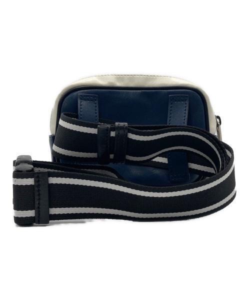 GIVENCHY（ジバンシィ）GIVENCHY (ジバンシィ) 2WAYショルダーバッグ ホワイト×ネイビーの古着・服飾アイテム