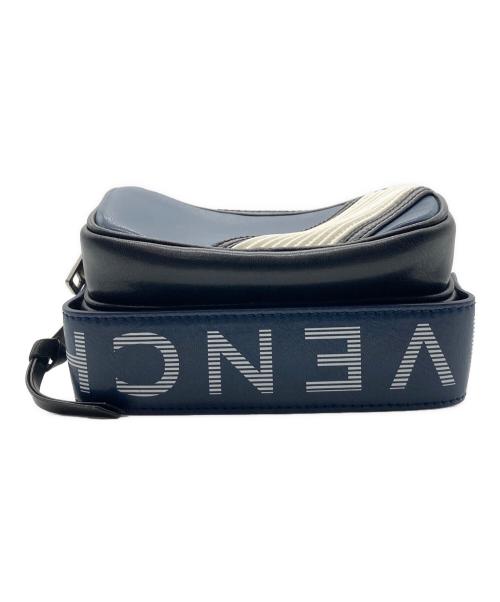 GIVENCHY（ジバンシィ）GIVENCHY (ジバンシィ) 2WAYショルダーバッグ ホワイト×ネイビーの古着・服飾アイテム