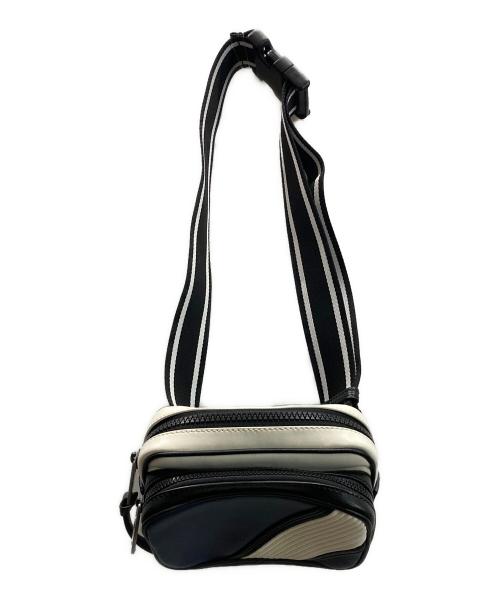 GIVENCHY（ジバンシィ）GIVENCHY (ジバンシィ) 2WAYショルダーバッグ ホワイト×ネイビーの古着・服飾アイテム