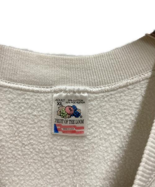 FRUIT OF THE LOOM（フルーツオブザルーム）FRUIT OF THE LOOM (フルーツオブザルーム) 90s Looney Tunes Sweatshirt ホワイト サイズ:XLの古着・服飾アイテム