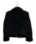 ROBE DE CHAMBRE COMME DES GARCONS (ローブドシャンブル コムデギャルソン) 90's 襟ファー ジャケット ブラック サイズ:表記無し：17000円