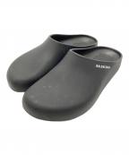 BALENCIAGAバレンシアガ）の古着「Pool Slide サンダル」｜ブラック