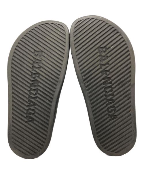 BALENCIAGA（バレンシアガ）BALENCIAGA (バレンシアガ) Pool Slide サンダル ブラック サイズ:27.5cmの古着・服飾アイテム