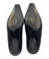 中古・古着 Mame Kurogouchi (マメクロゴウチ) Curved Line Low Heel Pumps ブラック サイズ:23.5cm：13000円
