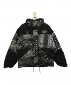 NEIGHBORHOODネイバーフッド）の古着「BANDANA CHOPPED DOWN」｜ブラック