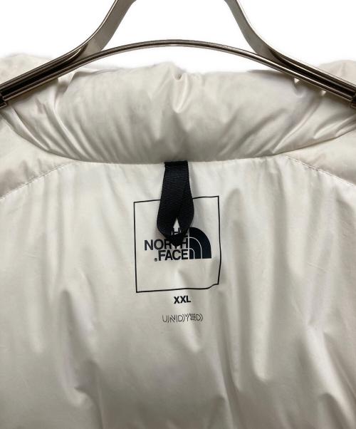 THE NORTH FACE（ザ ノース フェイス）THE NORTH FACE (ザ ノース フェイス) UNDYED NUPTSE JACKET ホワイト サイズ:XXLの古着・服飾アイテム
