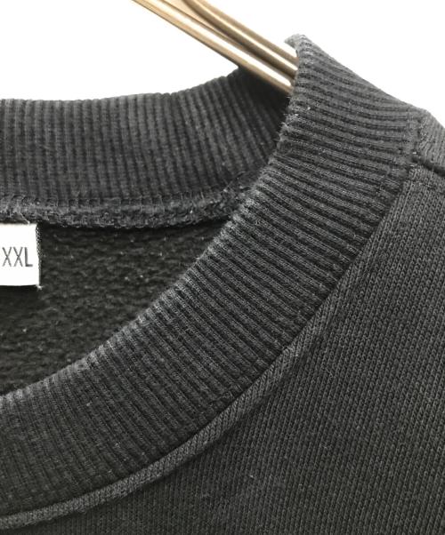 Carhartt WIP（カーハート ワーク イン プログレス）CARHARTT WIP (カーハート ワークインプログレス) 刺繍スウェット ブラック サイズ:XXLの古着・服飾アイテム