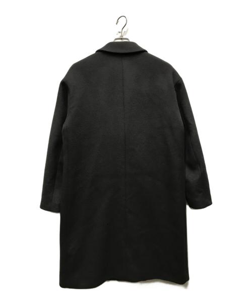 N.HOOLYWOOD（エヌ ハリウッド）N.HOOLYWOOD (エヌ ハリウッド) ドロップショルダーウールチェスターコート グレー サイズ:36の古着・服飾アイテム