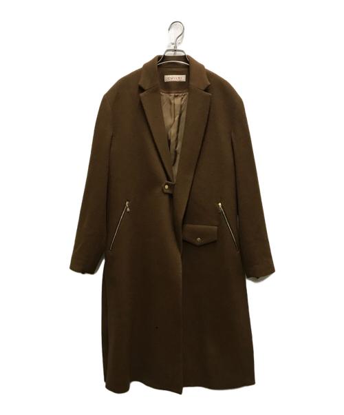 CULLNI（クルニ）CULLNI (クルニ) チェスターコート ブラウン サイズ:2の古着・服飾アイテム