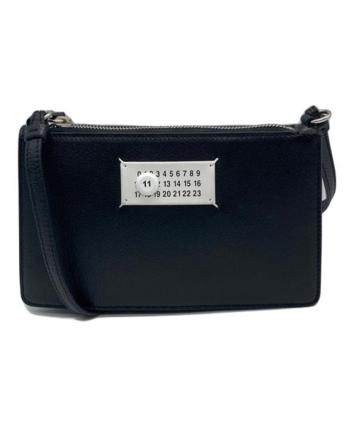 Maison Margiela（メゾンマルジェラ）Maison Margiela (メゾンマルジェラ) ミニポーチショルダーバッグ ブラックの古着・服飾アイテム