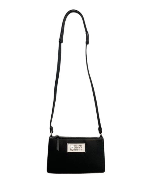 Maison Margiela（メゾンマルジェラ）Maison Margiela (メゾンマルジェラ) ミニポーチショルダーバッグ ブラックの古着・服飾アイテム