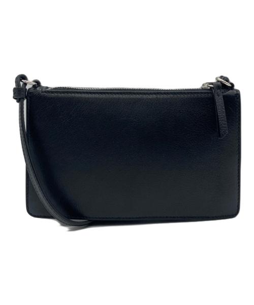 Maison Margiela（メゾンマルジェラ）Maison Margiela (メゾンマルジェラ) ミニポーチショルダーバッグ ブラックの古着・服飾アイテム