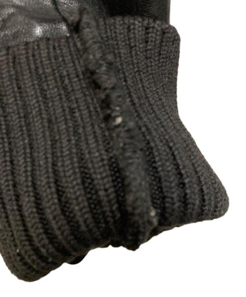 GIORGIO BRATO（ジョルジョブラッド）GIORGIO BRATO (ジョルジョブラッド) ラムレザーブルゾン ブラック サイズ:46の古着・服飾アイテム