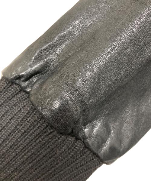 GIORGIO BRATO（ジョルジョブラッド）GIORGIO BRATO (ジョルジョブラッド) ラムレザーブルゾン ブラック サイズ:46の古着・服飾アイテム