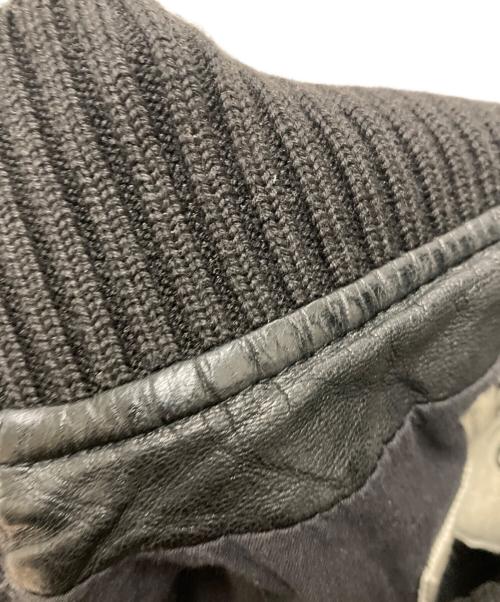 GIORGIO BRATO（ジョルジョブラッド）GIORGIO BRATO (ジョルジョブラッド) ラムレザーブルゾン ブラック サイズ:46の古着・服飾アイテム