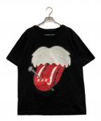 NUMBER (N)INE×GOD SELECTION XXXナンバーナイン×ゴッド セレクション トリプルエックス）の古着「コラボプリントTシャツ」｜ブラック