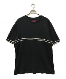 SUPREME（シュプリーム）の古着「KNIT STRIPE S/S TOP」｜ブラック