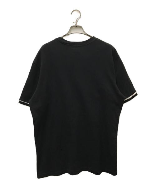 SUPREME（シュプリーム）Supreme (シュプリーム) KNIT STRIPE S/S TOP ブラック サイズ:Mの古着・服飾アイテム