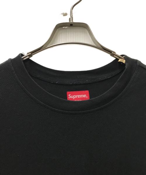SUPREME（シュプリーム）Supreme (シュプリーム) KNIT STRIPE S/S TOP ブラック サイズ:Mの古着・服飾アイテム