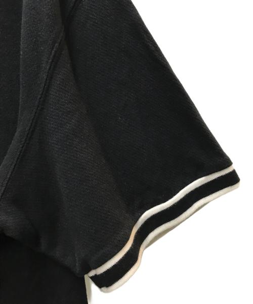 SUPREME（シュプリーム）Supreme (シュプリーム) KNIT STRIPE S/S TOP ブラック サイズ:Mの古着・服飾アイテム